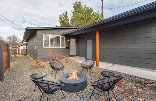 Veterans Park Villa | Mid Century Modern Boise-River Bungalow w/Hot Tub