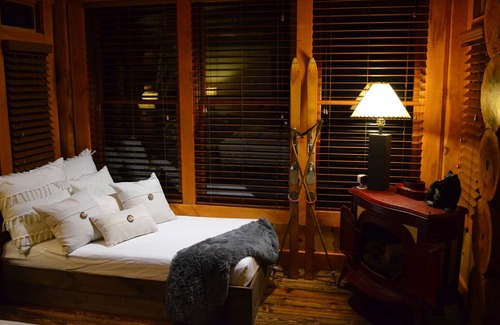 Ranger House | $Million Custom Log Home on 9 Acre Mountain Estate Overlooking 20ft Wide Stream