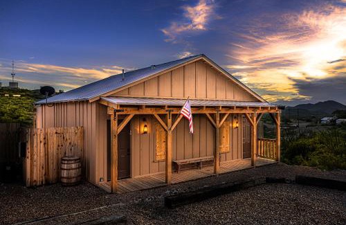 Tombstone Ski Chalet | Miners Cabin #4 - King Bed - Private Balcony with Views