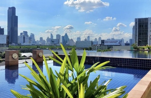 Rama 9 Condo | Minimal 2BD Downtown Bangkok | 7min MRT, Central Rama 9, Jodd Fair, Ratchada