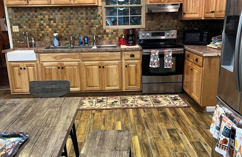 Dunbar House | Mining City Camp is secluded in the Kentucky woods.