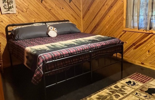 Dunbar House | Mining City Camp is secluded in the Kentucky woods.