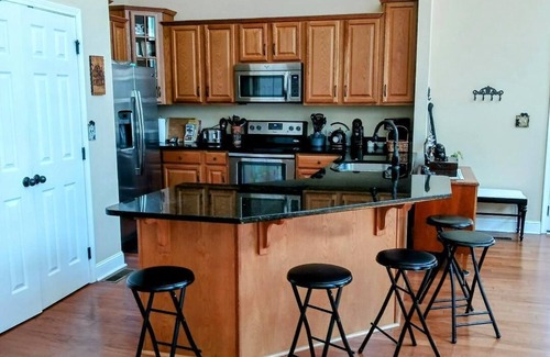 Hot Springs House | Minutes to downtown Hot Springs with Pisgah National Forest for a back yard.