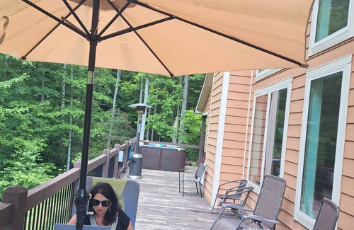 Hot Springs House | Minutes to downtown Hot Springs with Pisgah National Forest for a back yard.