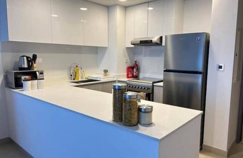 Sharjah Apartment | Misk 1BR Urban Oasis - Downtown Aljada