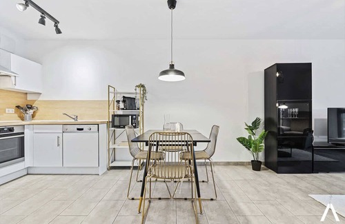 Esch-sur-Alzette Apartment | Modern 1BR with Balcony in Vibrant Esch-Belval