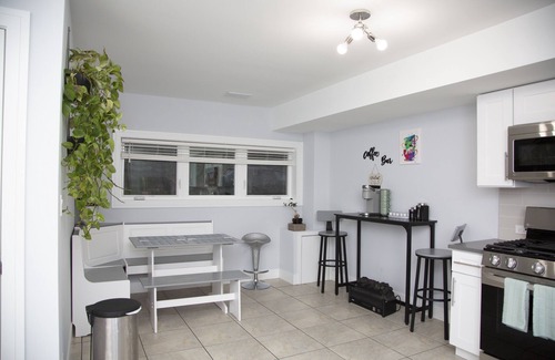 Irving Park Apartment | Modern 2 King BR Apt, Relax in Style!