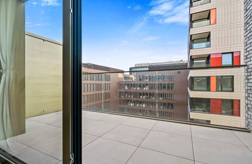 Sanem Apartment | Modern 2BR Apt w/Balcony, WiFi & Free Parking
