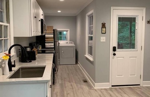 Cary House | Modern 4BR 3BA Ranch Home w Fenced-in Backyard