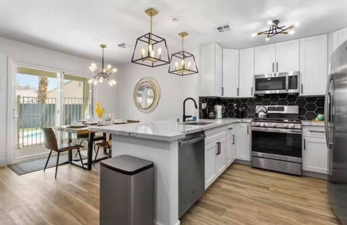 North Las Vegas House | Modern 5BD Home w/Gated Pool and Arcades!