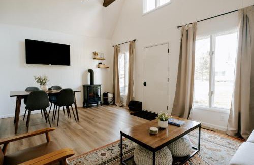 Essexville House | Modern A-Frame with Hot Tub