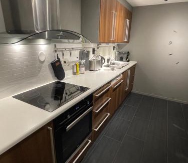 Krokelvdalen Apartment | Modern Apartment with Aurora & Midnight Sun Views, Close to Snow Dome, ski slopes Store & Bus Stop, Free Parking