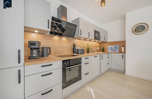 Koelpinsee Apartment | Modern apartment with balcony - close to the beach and family-friendly