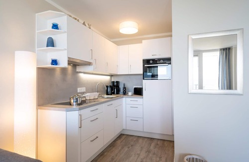 List Apartment | Modern app. with balcony, sea view, parking space, WLAN. Pets allowed.