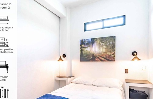 Pachuca Apartment | Modern apt. l Perfect location l Home Office