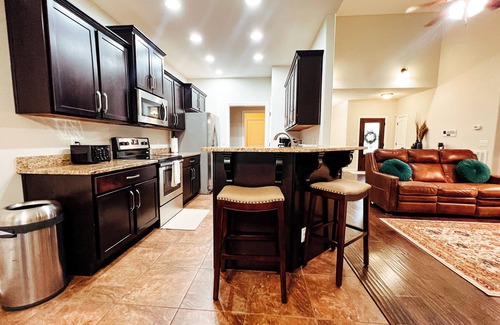 Clarksville House | Modern comfort in Clarksville! Welcome to the Madison Street Retreat!