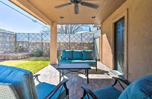 Northeast El Paso Cottage | Modern El Paso Home w/Backyard & Fire Pit!