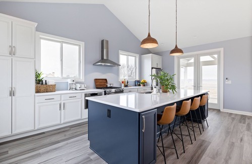 Baroda House | Modern Farmhouse in Michigan Wine Country with pool