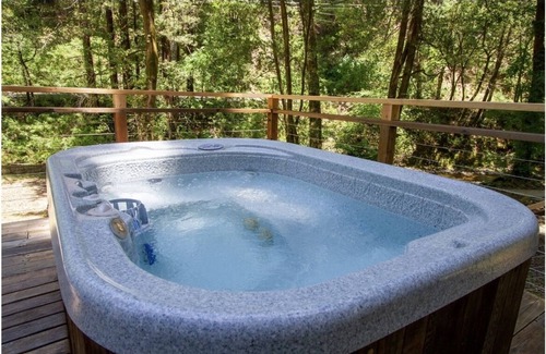 Occidental House | Modern home with a creek