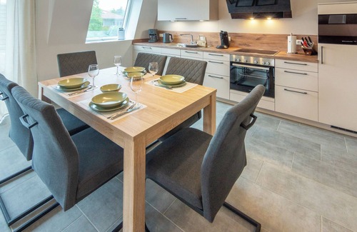 Norden Apartment | Modern newly built vacation apartment in a central, quiet location from north to 6 pers.