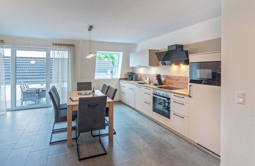 Norden Apartment | Modern newly built vacation apartment in a central, quiet location from north to 6 pers.