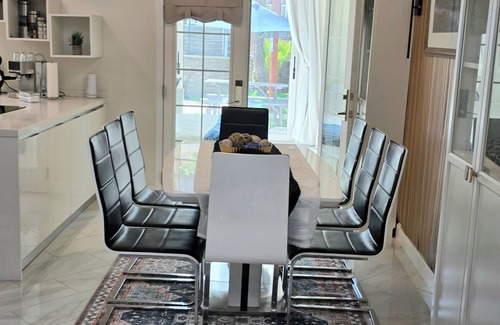 University City House | Modern Retreat with Pool, Game Room,Playhouse, Fenced Yard.