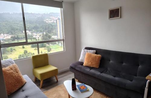 Usaquen Apartment | Modern space on the 18th floor