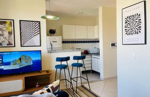 Sao Carlos Apartment | Modern Studio, Panoramic View