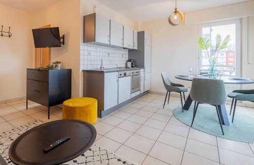Esch-sur-Alzette Apartment | Modern, Stylish Apartment w / Balcony View