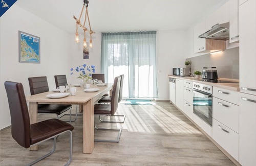 Loddin Apartment | Modern vacation apartment in Loddin with sauna & large garden near the Baltic Sea & lake