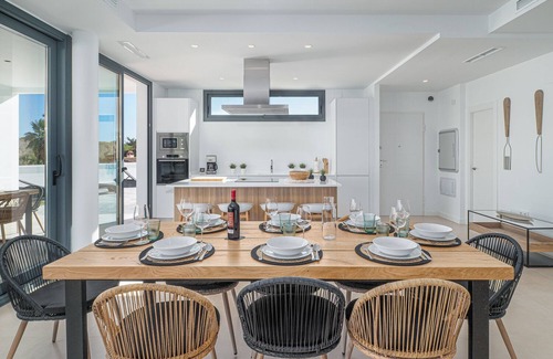 Castillo de Sabinillas Villa | Modern villa near the sea