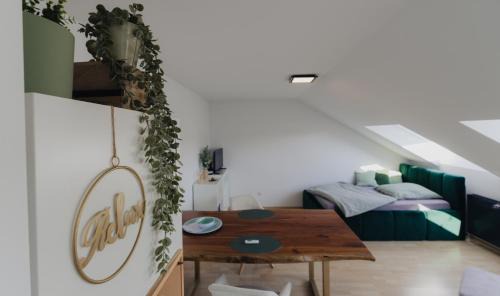 Grosswallstadt Apartment | Modernes Balkon Apart"One" - Toplage mit Parkplatz