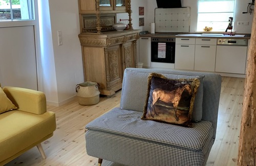 Hohen Demzin House | Modernes Cottage im Grünen in der Mecklenburgischen Schweiz. Hunde Willkommen