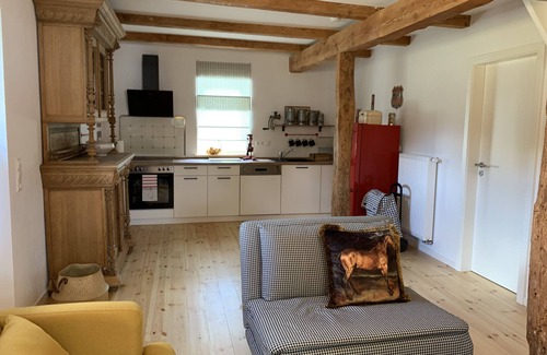 Hohen Demzin House | Modernes Cottage im Grünen in der Mecklenburgischen Schweiz. Hunde Willkommen