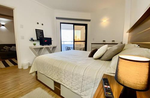 Boqueirao Apartment | Moderno e sofisticado frente a praia no Boqueirão