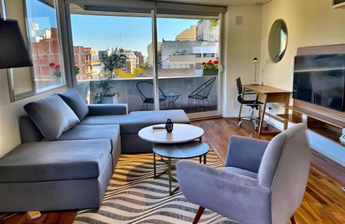 Nunez Apartment | Moderno Penthouse con Terraza y Parrilla Privada