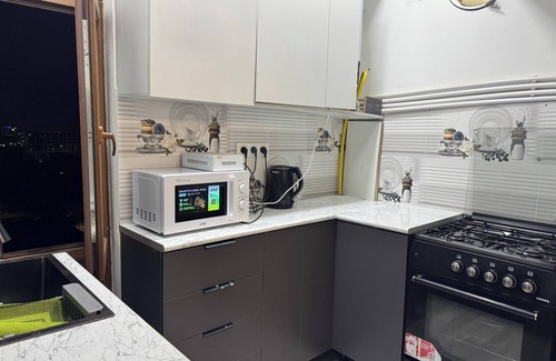 Tashkent Apartment | MonoNest Flat Yakkasaroy 1-bedroom apartment with WiFi, AC in amazing Tashkent