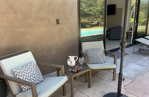 Montecito Apartment | Montecito Cabana with Mountain Views & Pool