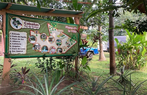 Tuxtla Chico Cabin | Moonshine, rustic pool, Starlink, AA, kitchenette, hammock, KING size, vegetable garden