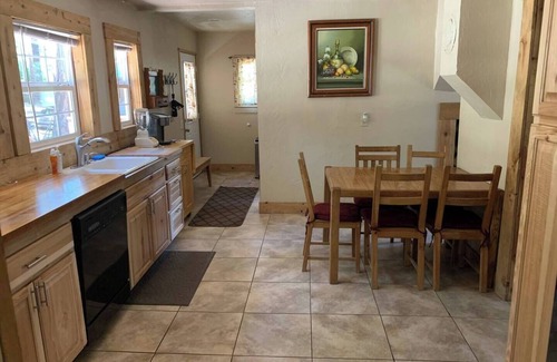 Calpine Cabin | Mountain Cabin with WiFi. Enjoy this quiet small-townnretreat