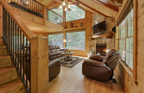 Sautee Nacoochee Cabin | Mountain Time - Luxurious rustic lodge