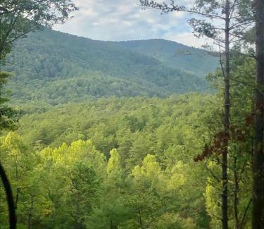 Sautee Nacoochee House | Mountain-top Cabin Get-away with Hot tub and a View