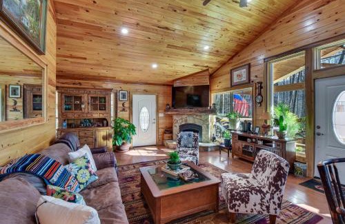 Clayton House | Mountain-View Cabin about 2 Mi to Downtown Clayton!