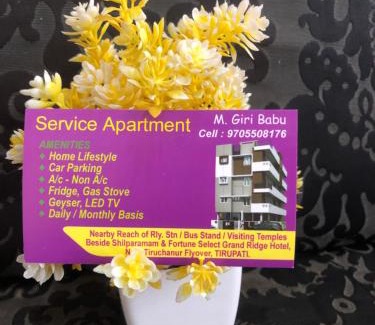 Tiruchanur House | Mountain view lake front Home (Non AC 2 bhk)