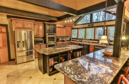 Ellijay Cabin | Mountain Waters - Serene Stream, Chef's Dream Kitchen,Dog Friendly, Excellent WI