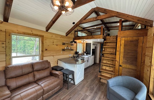 Cleveland Cabin | Mountainside Retreat with Mountain Views, Charming cabin with WiFi, AC
