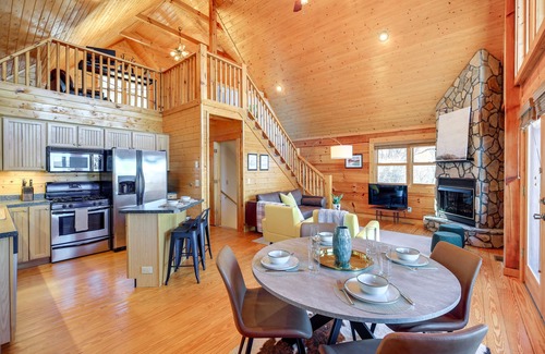 Sparta Cabin | Mtn-View Blue Ridge Cabin on Over 2 Acres!