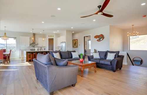 Lynx Mountain View Estates House | Mtn-View Gem w/Game Room & Fire Pit in Prescott!