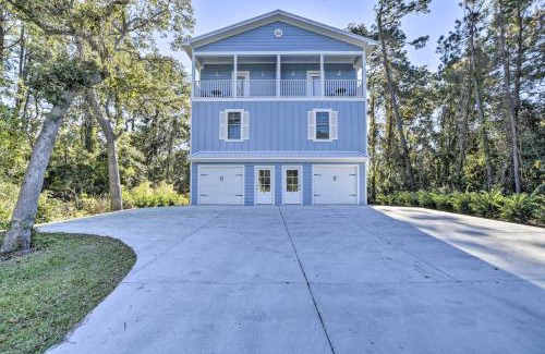 Murrells Inlet House | Murrells Inlet Home Half-Mi to Marsh Walk!