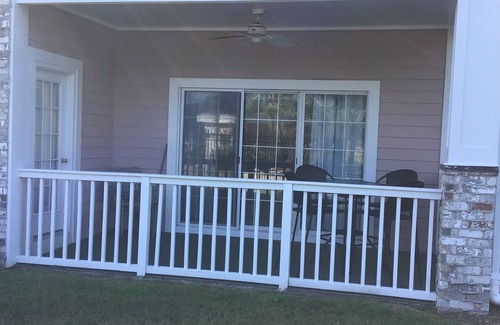 Central Myrtle Beach Condo | Myrtlewood 2BR 1st Floor, end unit, WiFi, pool, Cal Ripken & Oct renters welcome